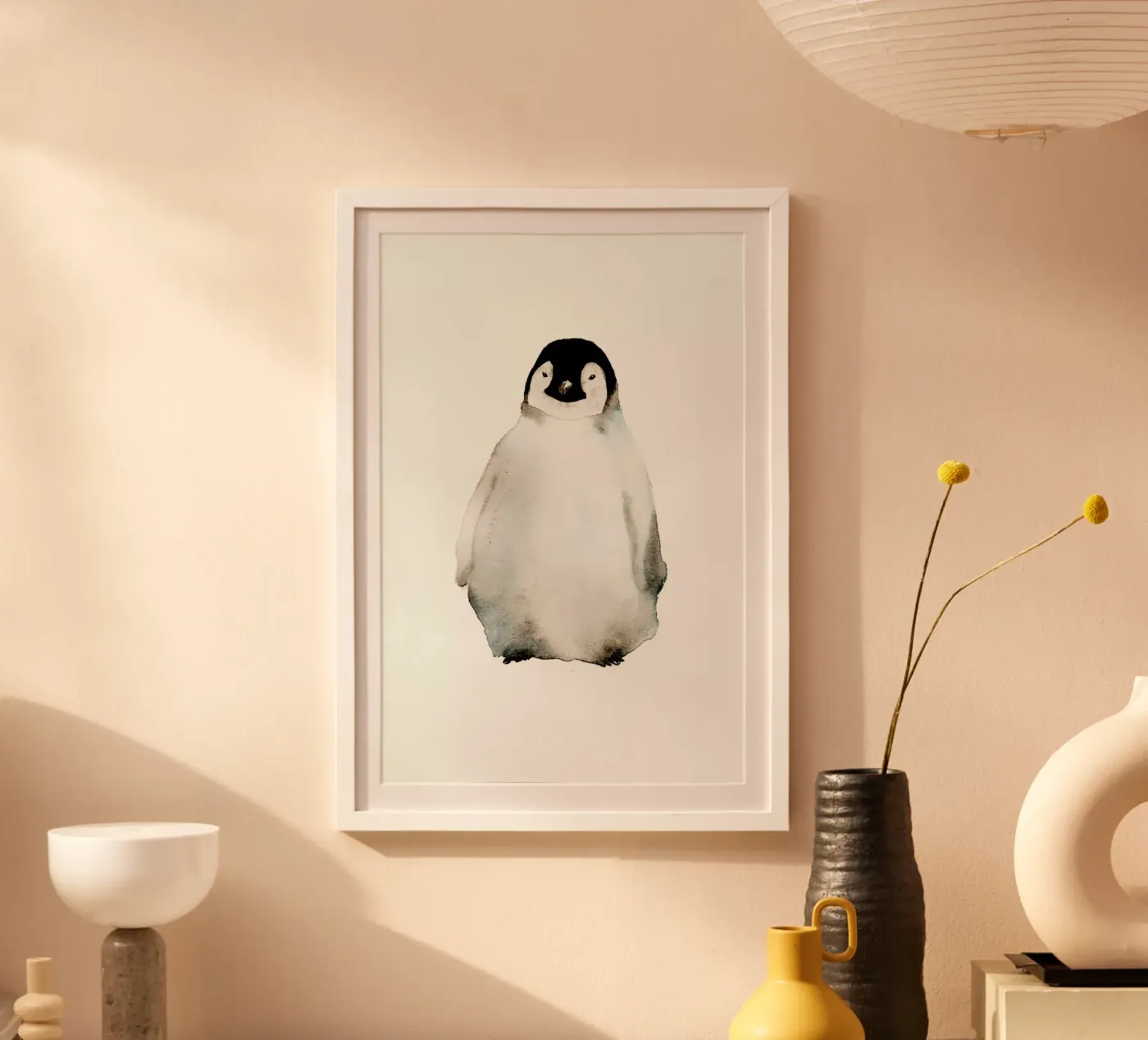 Penguin poster de Larissa van der Laan