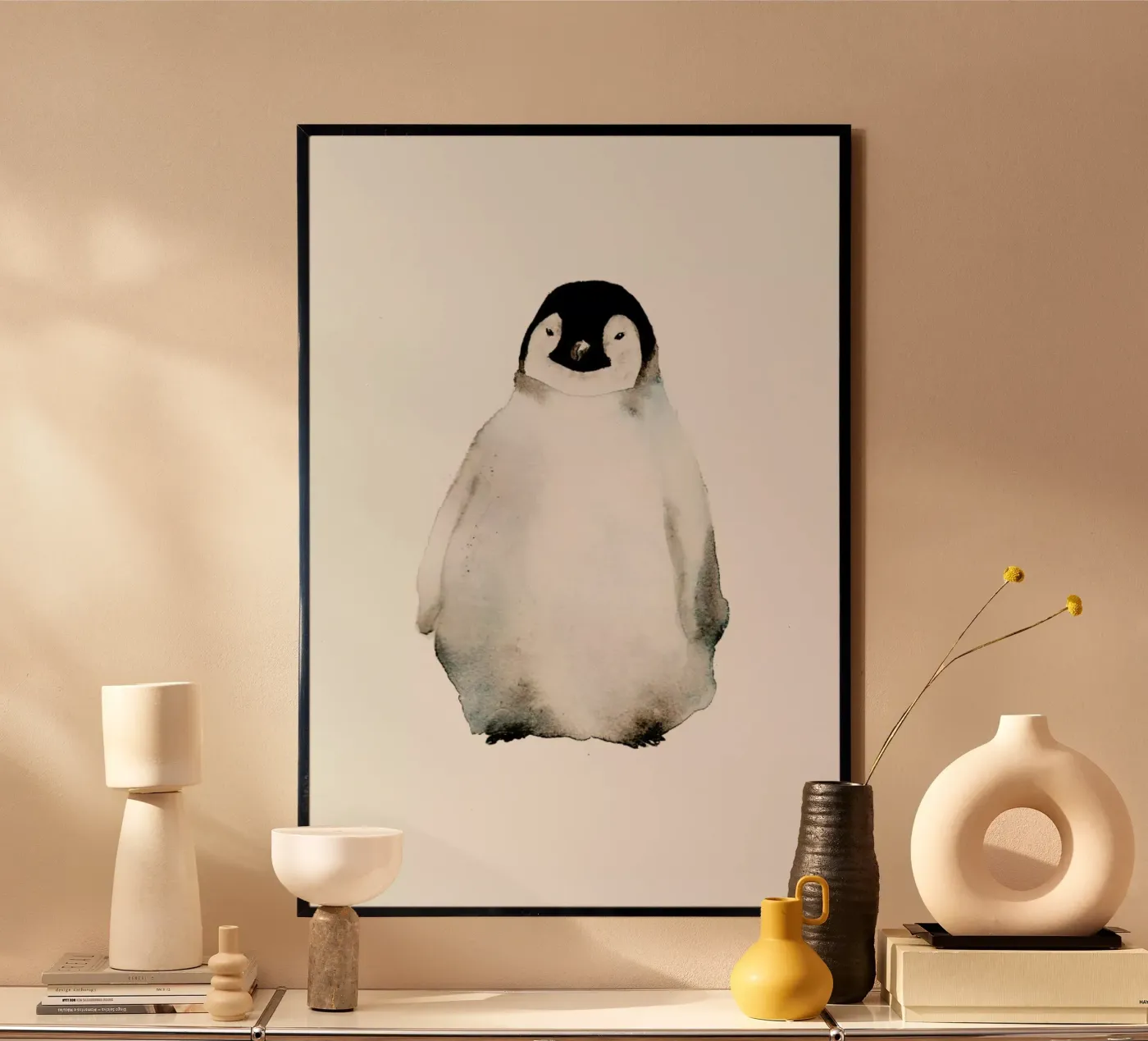 Penguin poster de Larissa van der Laan