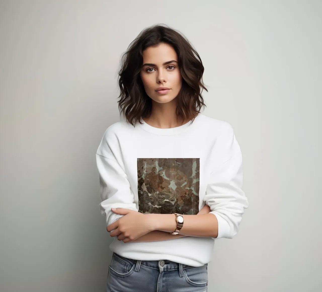 vijver1 sweatshirt van Giulio Iurissevich