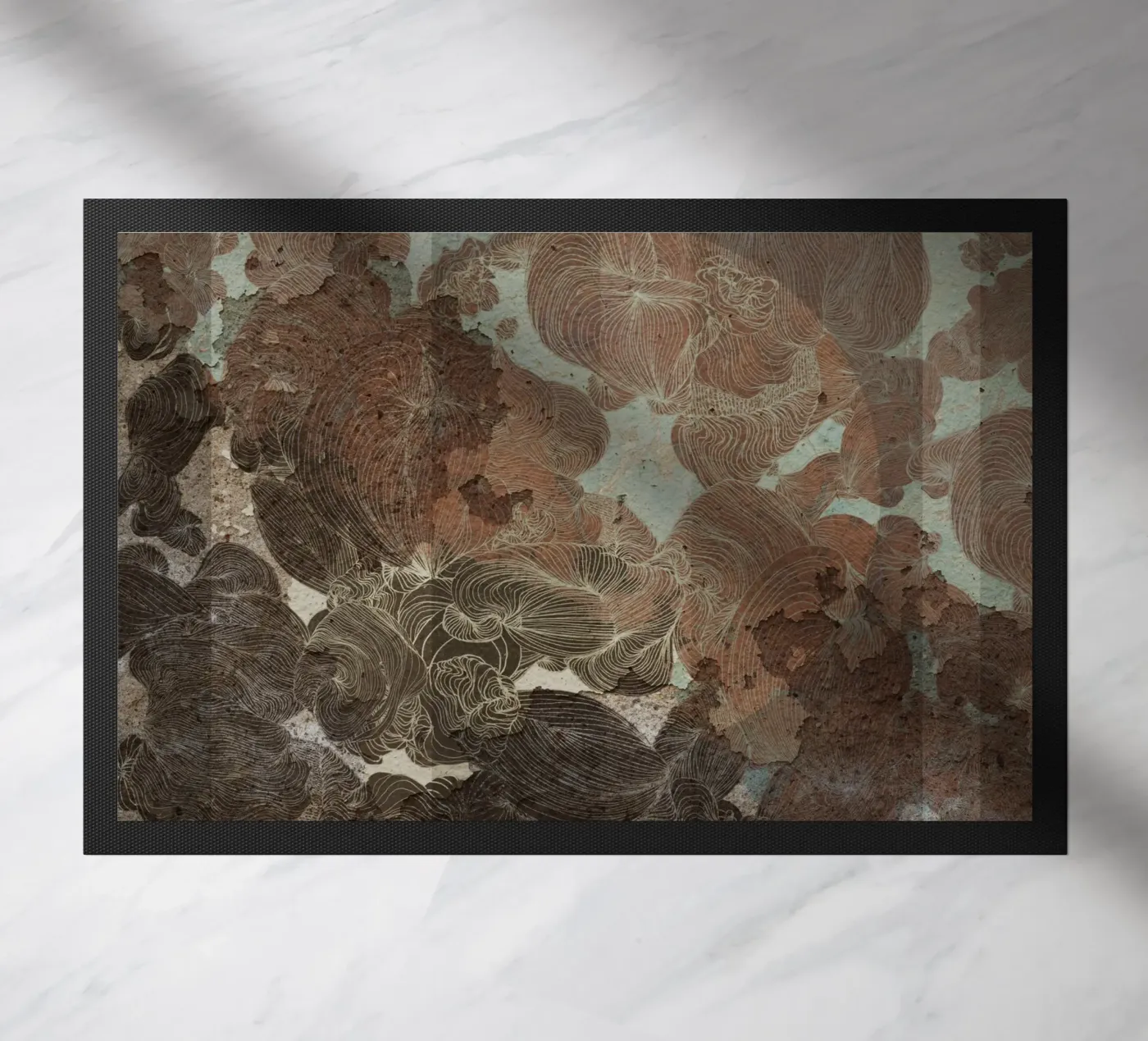 pond1 Fußmatte von Giulio Iurissevich