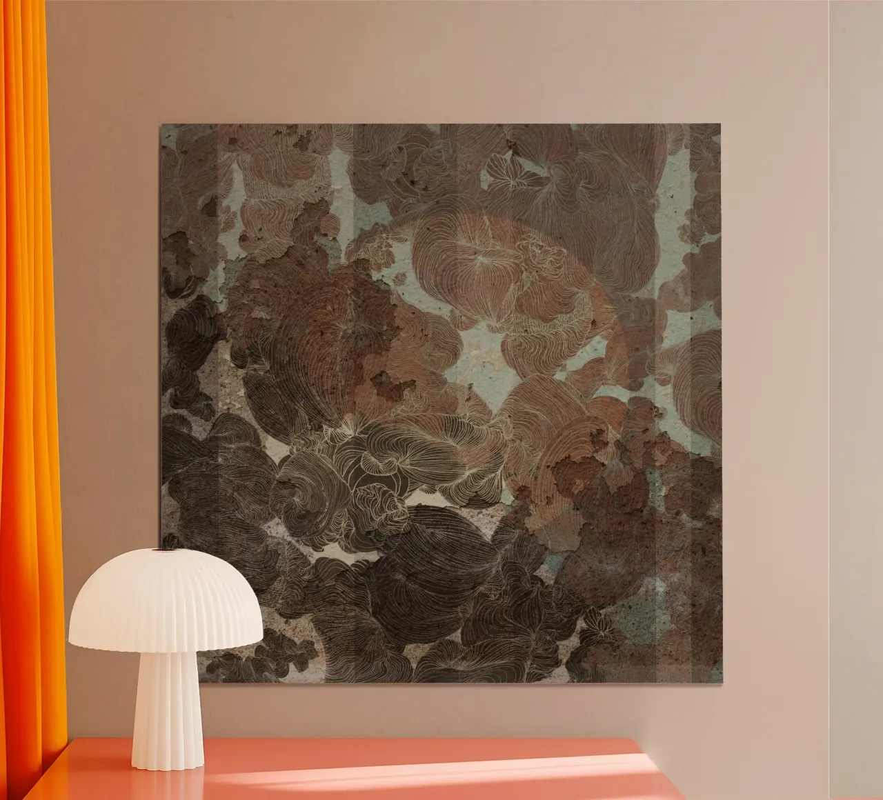 stagno1 poster con telaio in legno da Giulio Iurissevich