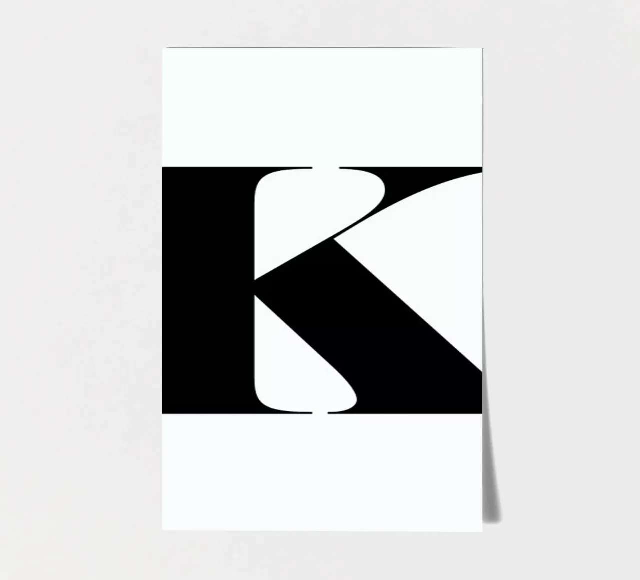 K sticker sheet by Mottos by Sinan Saydik