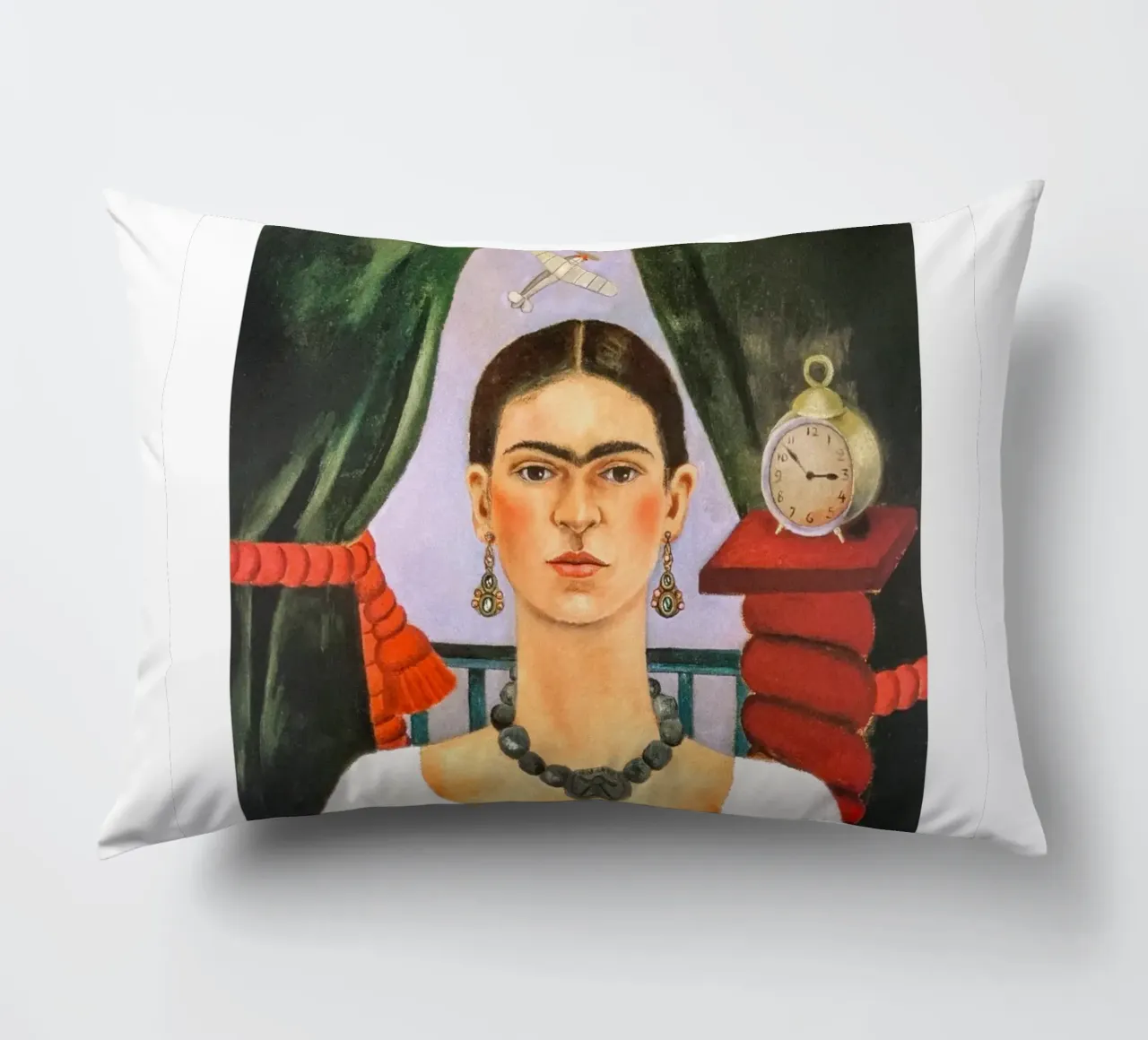Frida, il tempo vola cuscino da Carinaprint