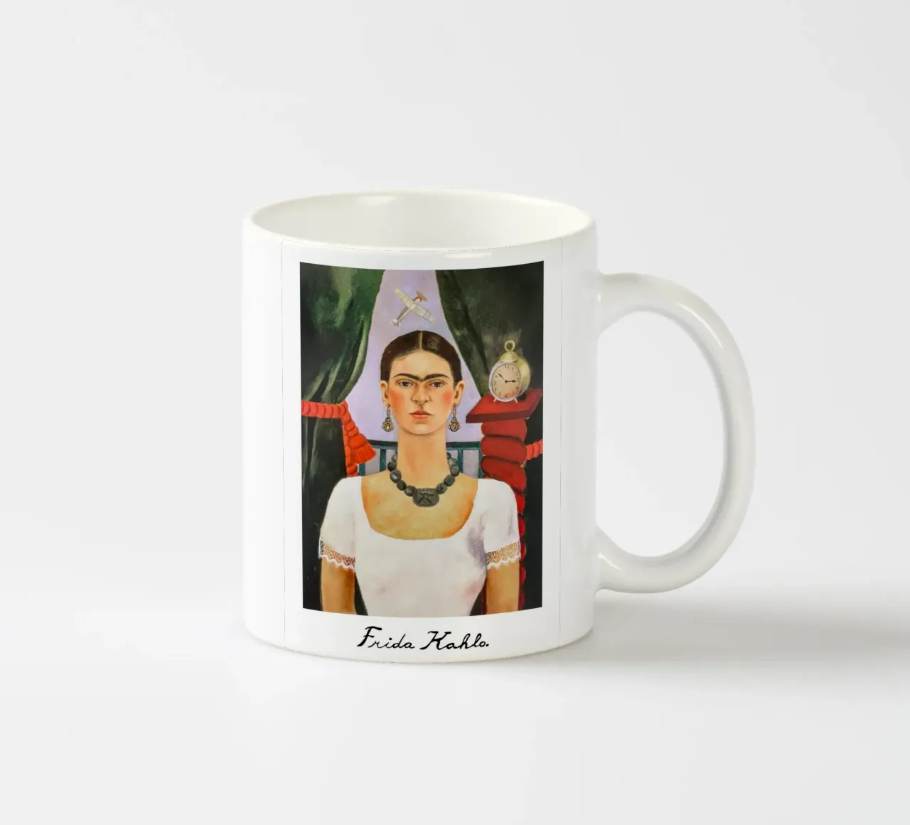 Frida, il tempo vola tazza in ceramica da Carinaprint