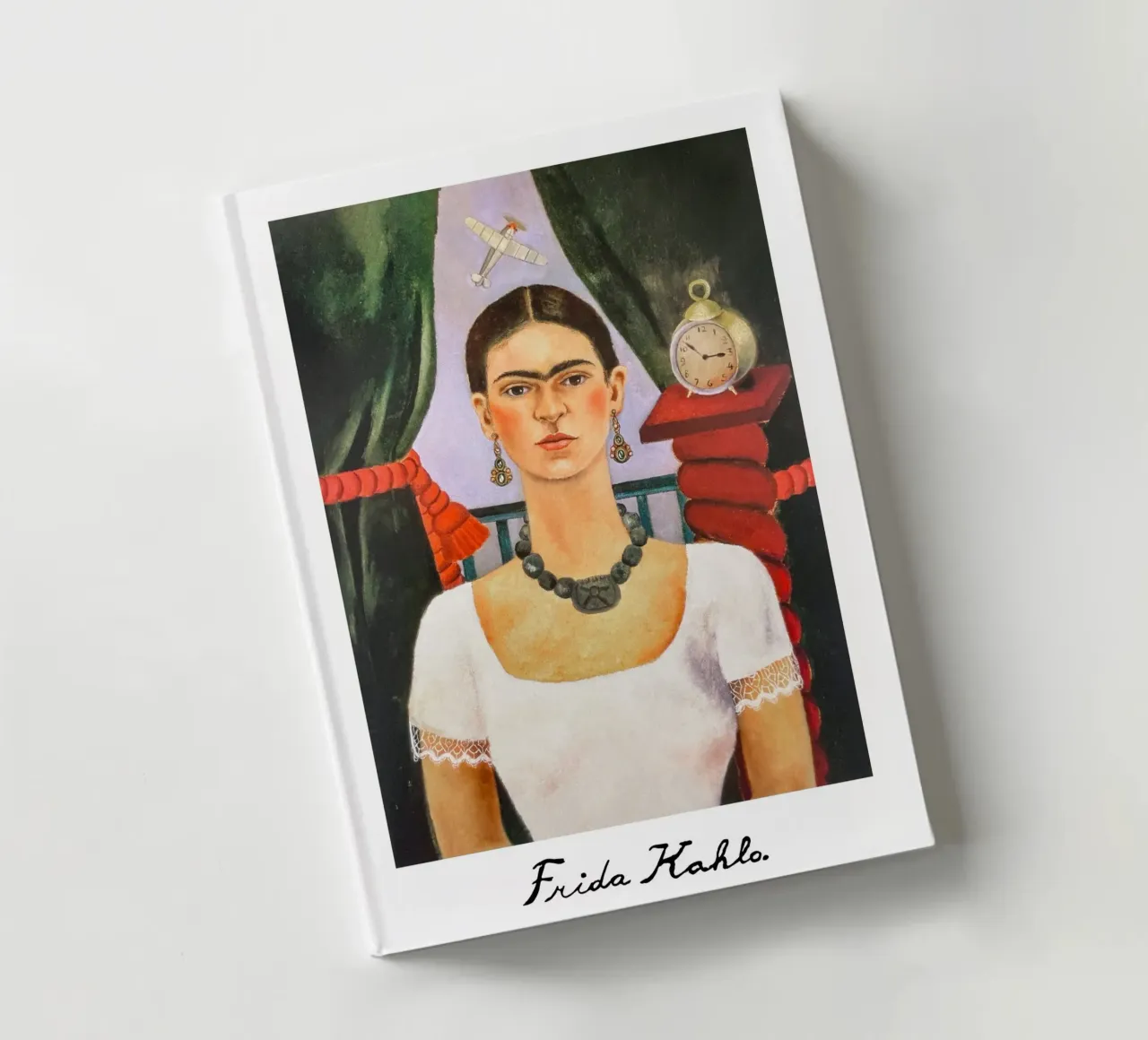 Frida, time flies notebook by Carinaprint