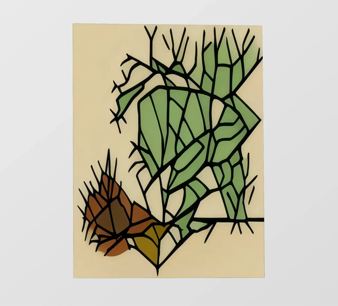 Natura_Piante_2 pellicola backlit da Abstract Art by LK