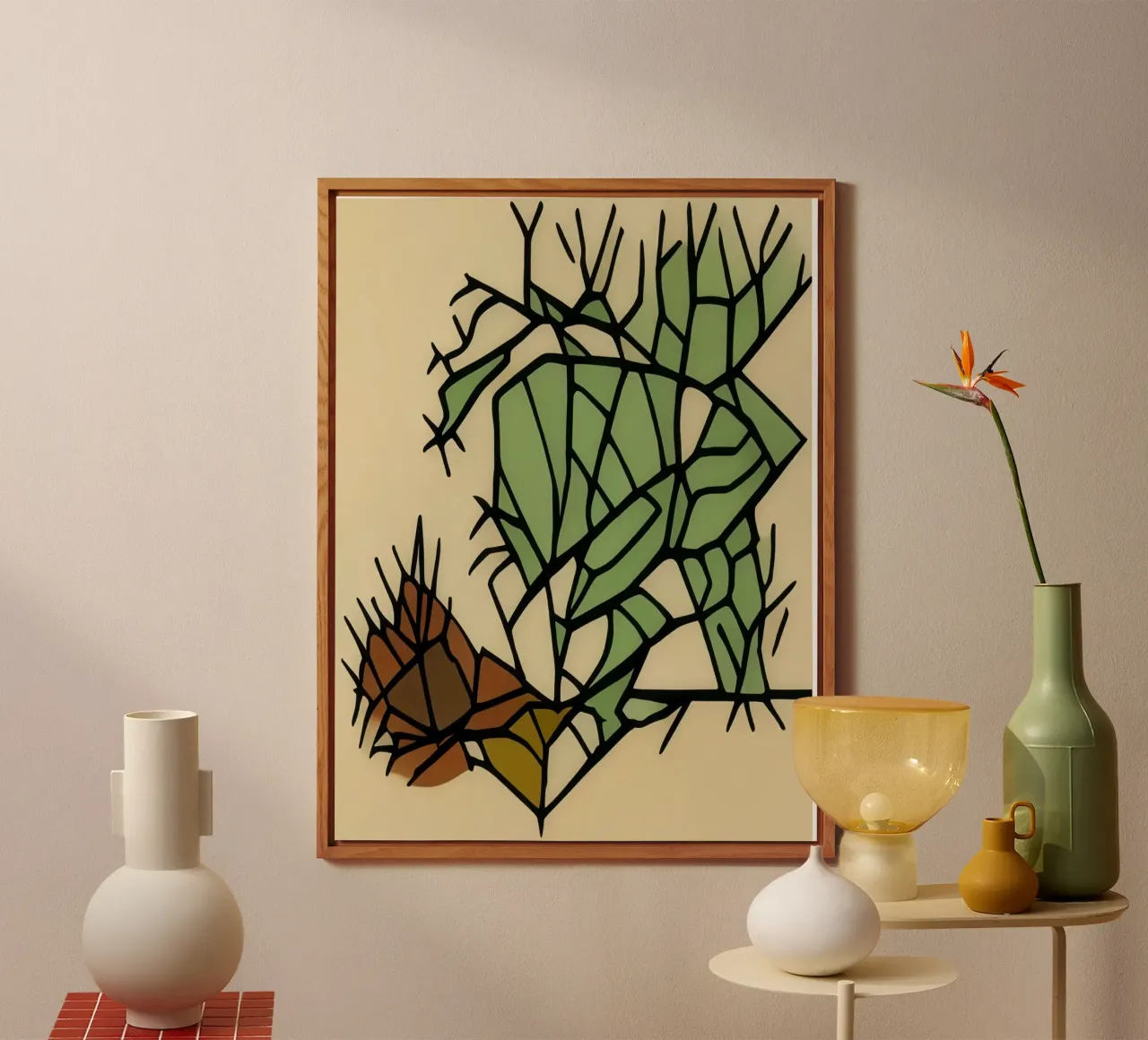 Natura_Piante_2 pannello forex da Abstract Art by LK