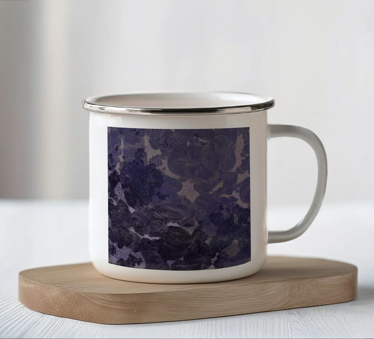 mare tazza in smalto da Giulio Iurissevich