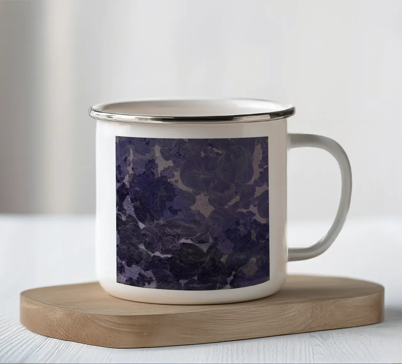 sea enamel mug by Giulio Iurissevich