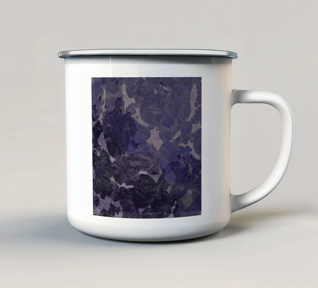 mare tazza in smalto da Giulio Iurissevich