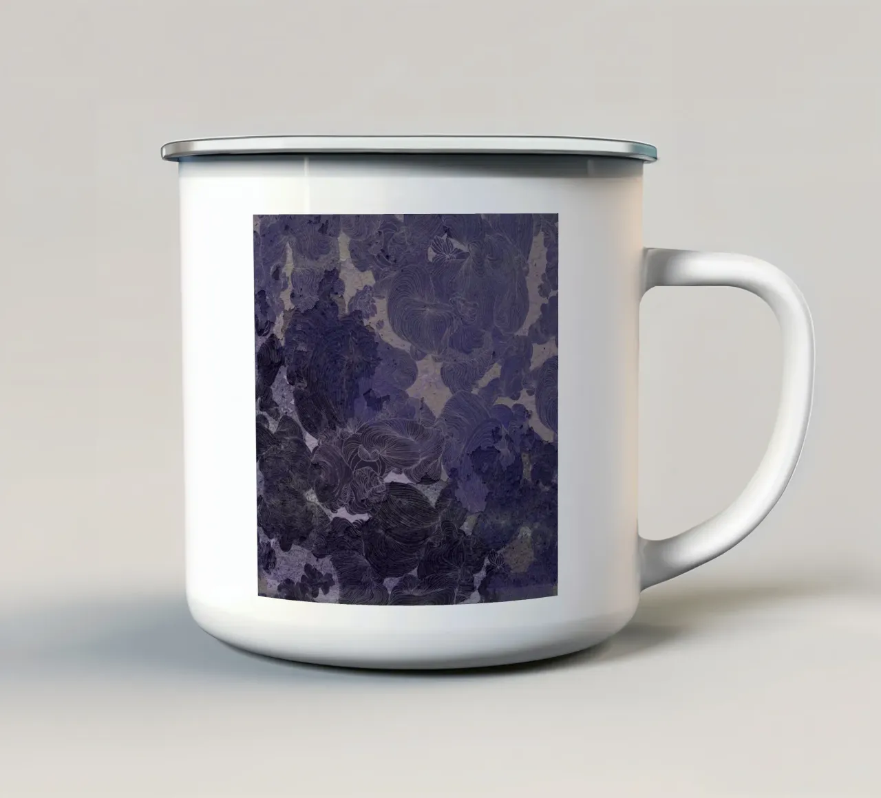 sea enamel mug by Giulio Iurissevich