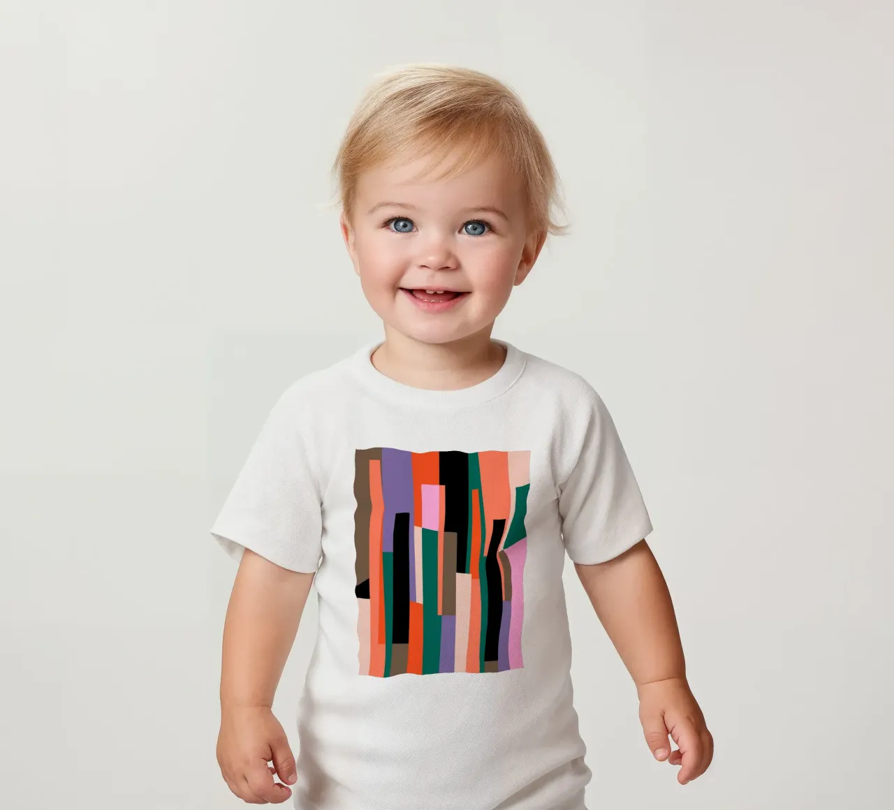 Rhythms of Color maglietta neonato da susanapaz