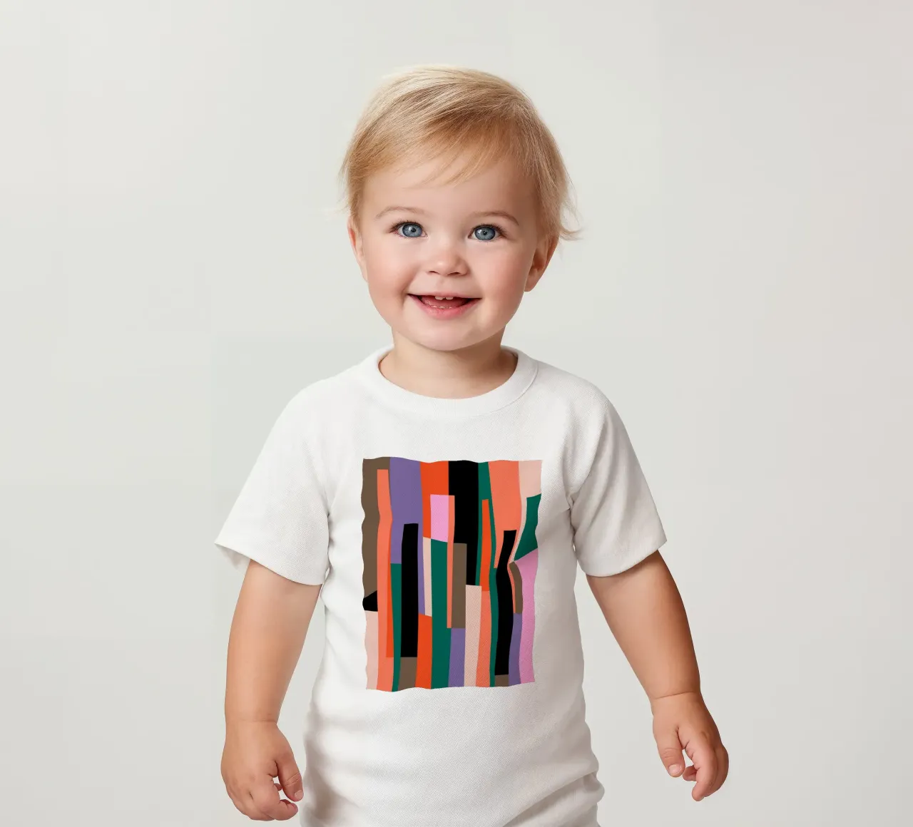 Rhythms of Color maglietta neonato da susanapaz