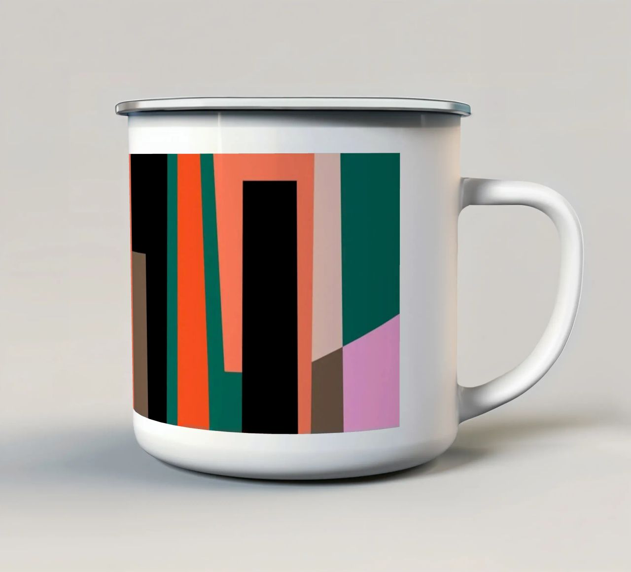 Rhythms of Color tazza in smalto da susanapaz