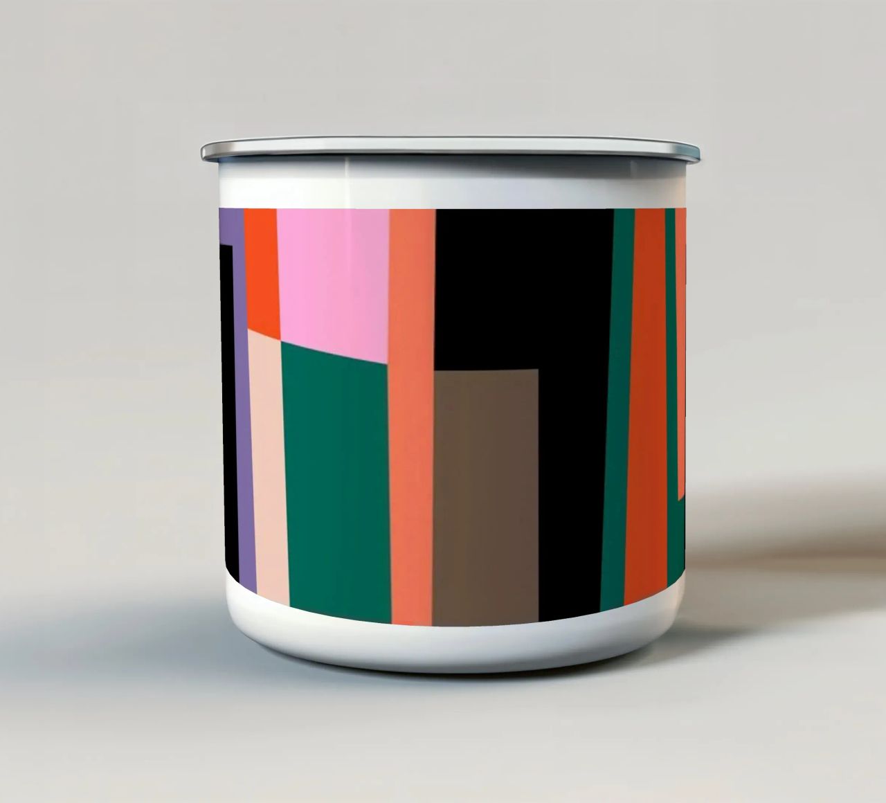 Rhythms of Color tazza in smalto da susanapaz