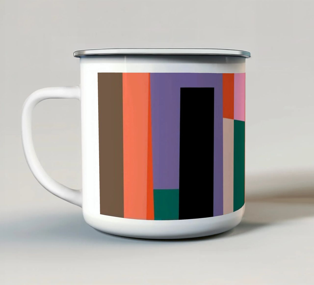 Rhythms of Color tazza in smalto da susanapaz