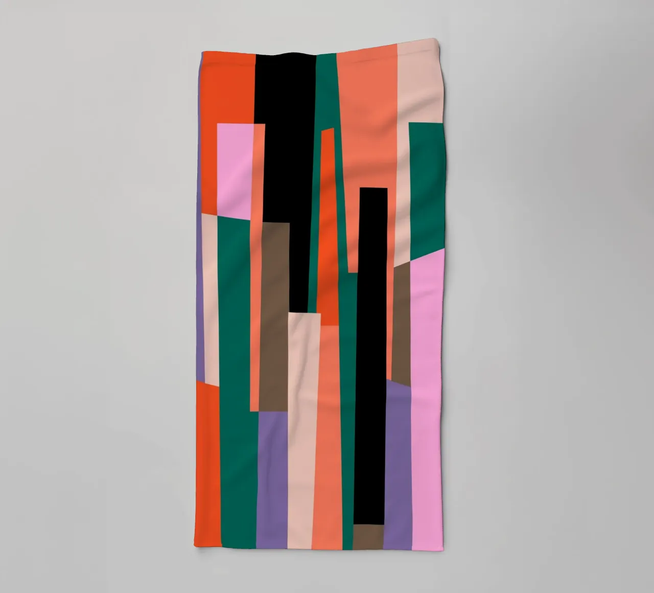 Rhythms of Color towel by susanapaz