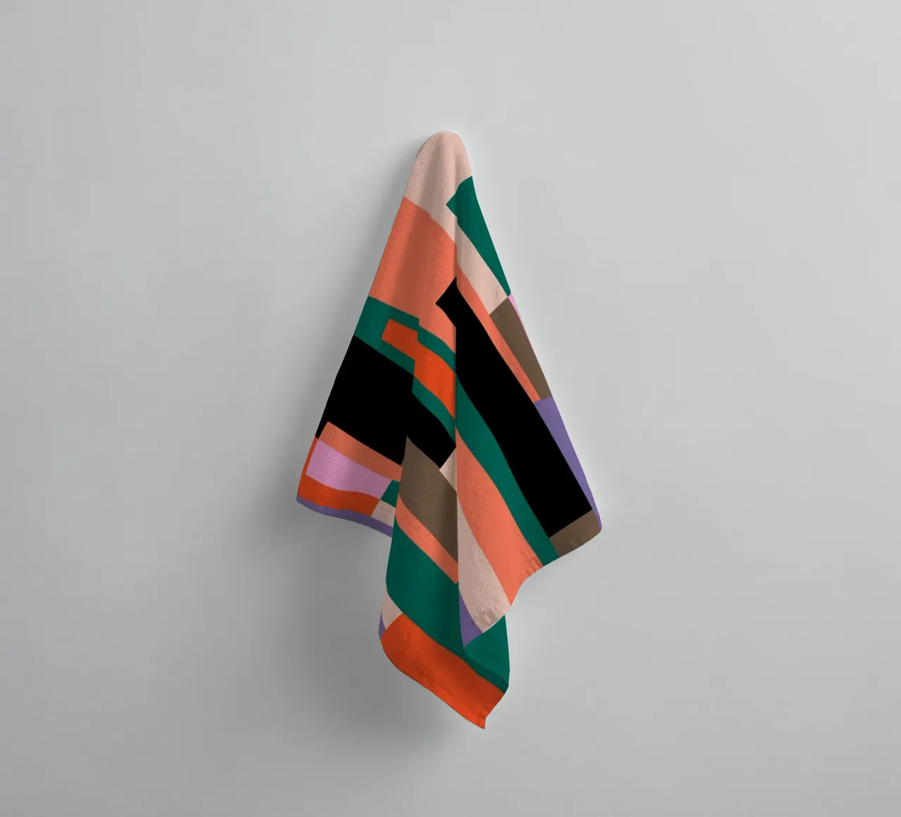 Rhythms of Color towel by susanapaz