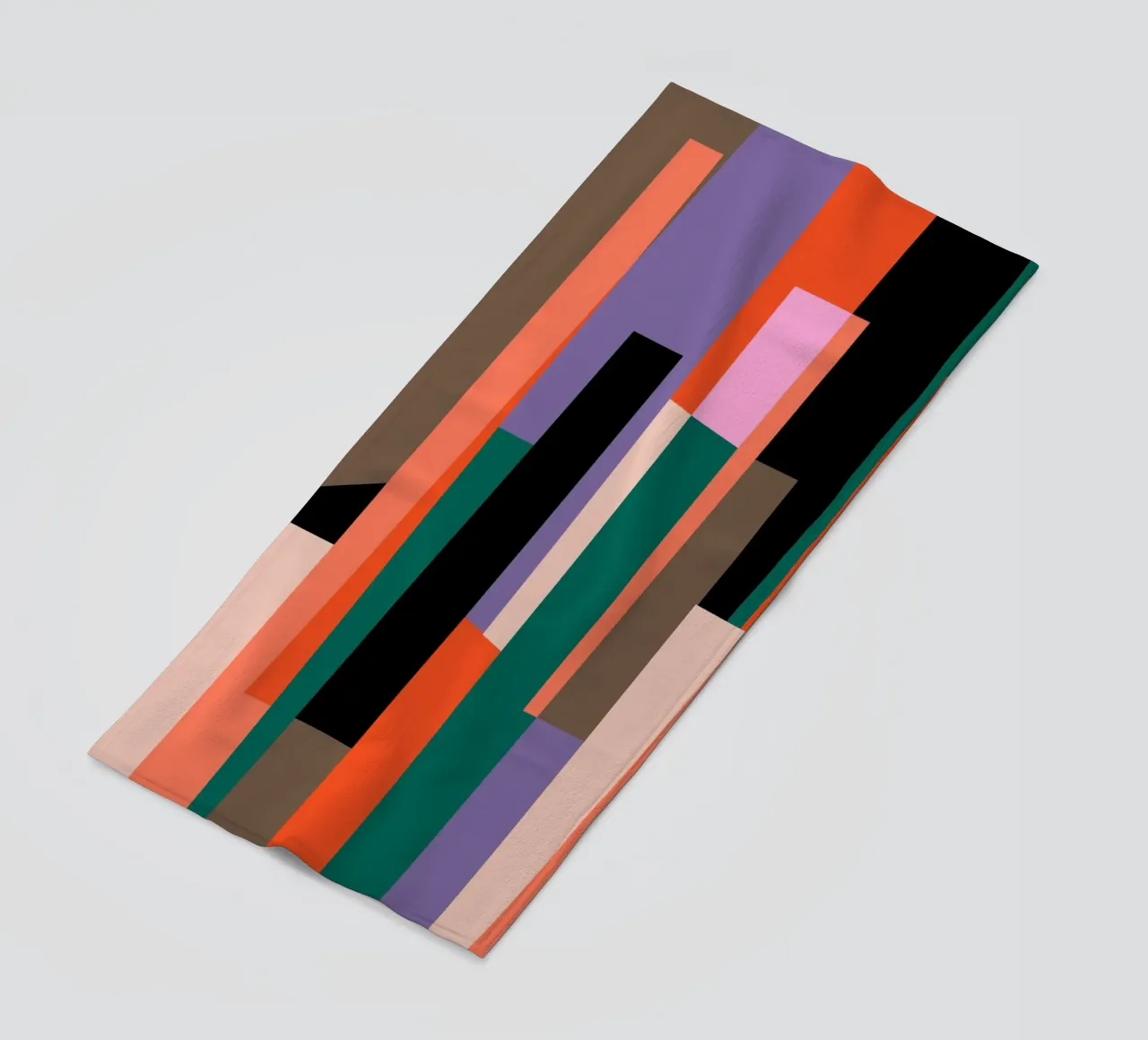 Rhythms of Color beach towel by susanapaz