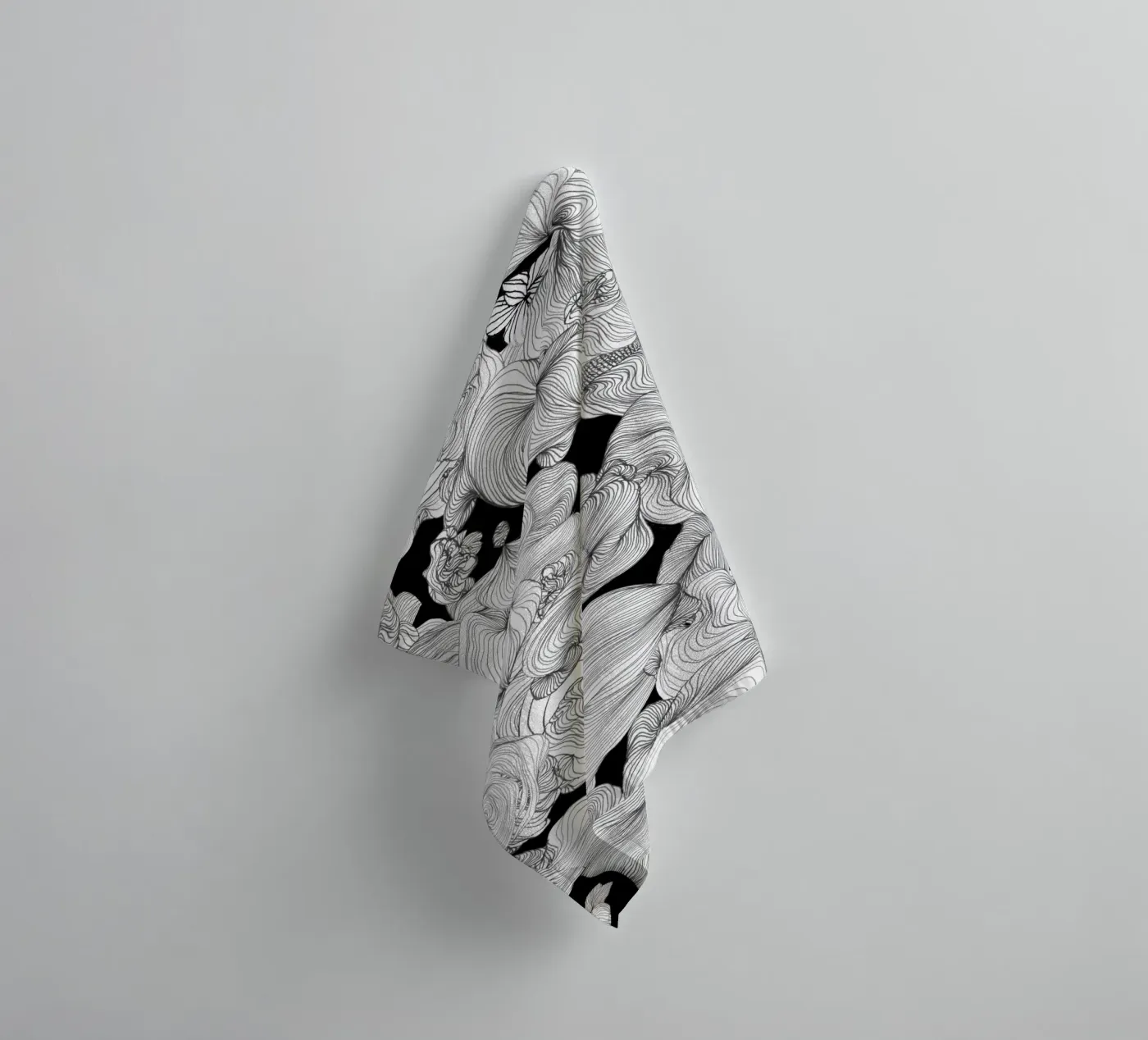 clouds222 towel by Giulio Iurissevich