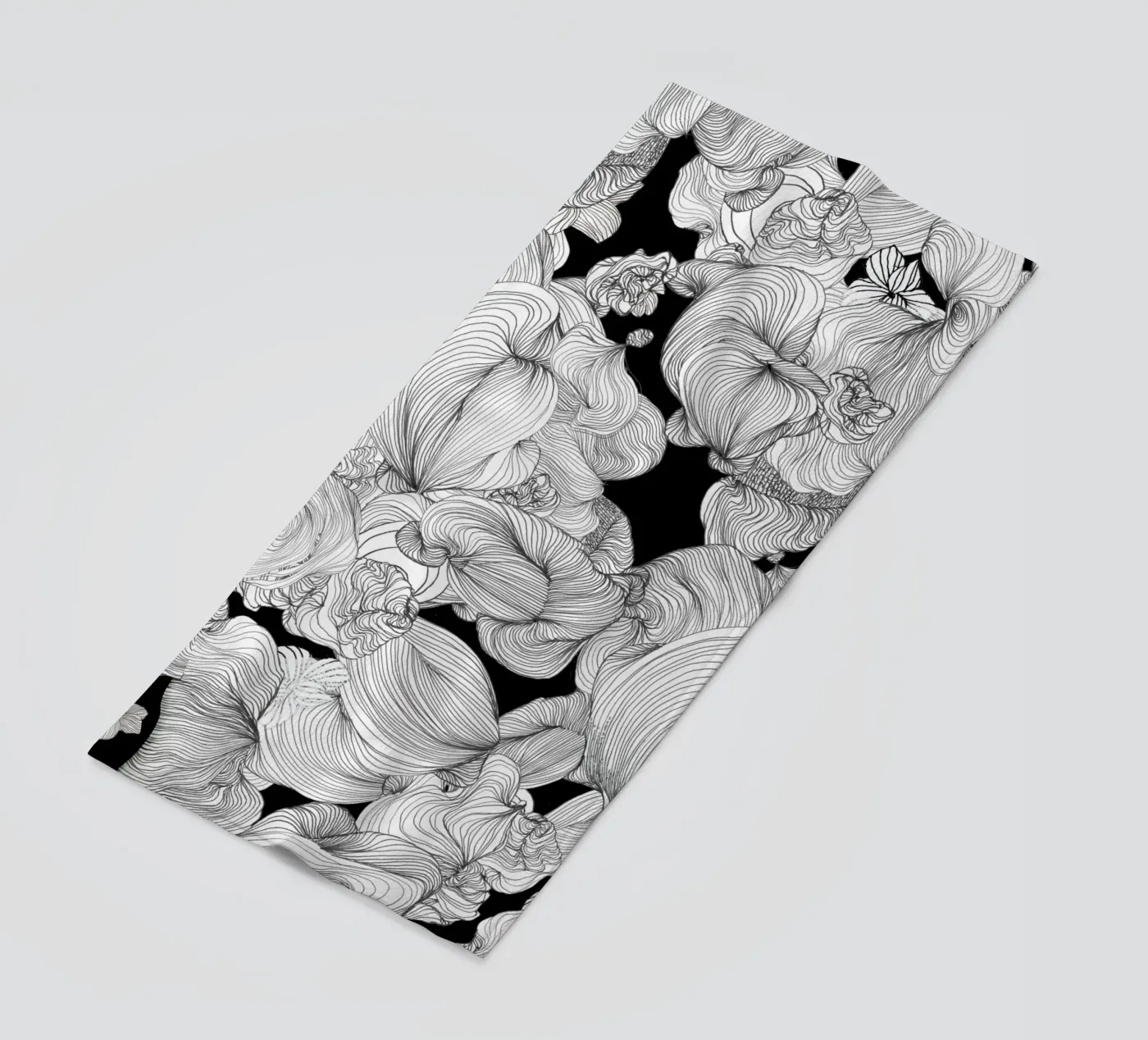 clouds222 beach towel by Giulio Iurissevich