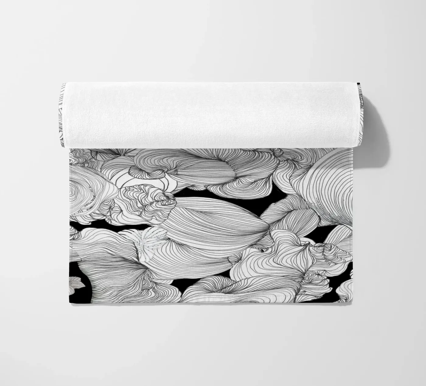 clouds222 beach towel by Giulio Iurissevich