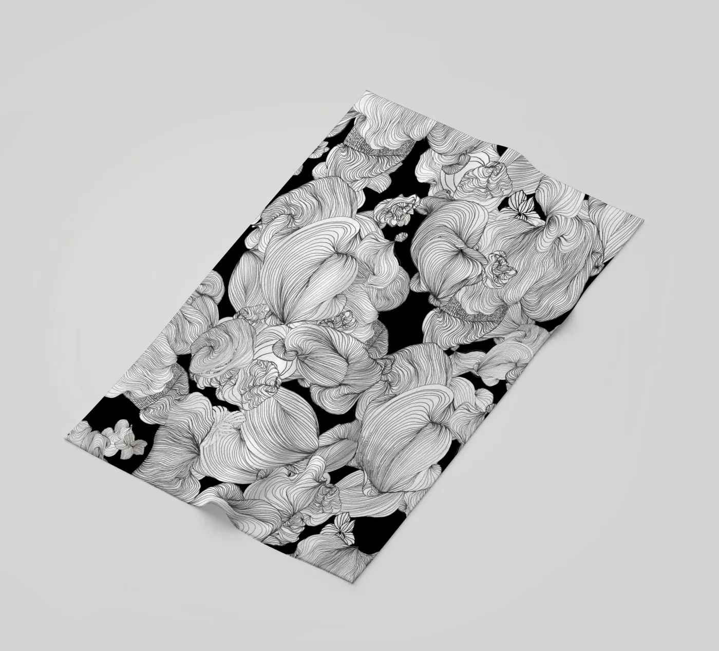 clouds222 beach towel by Giulio Iurissevich