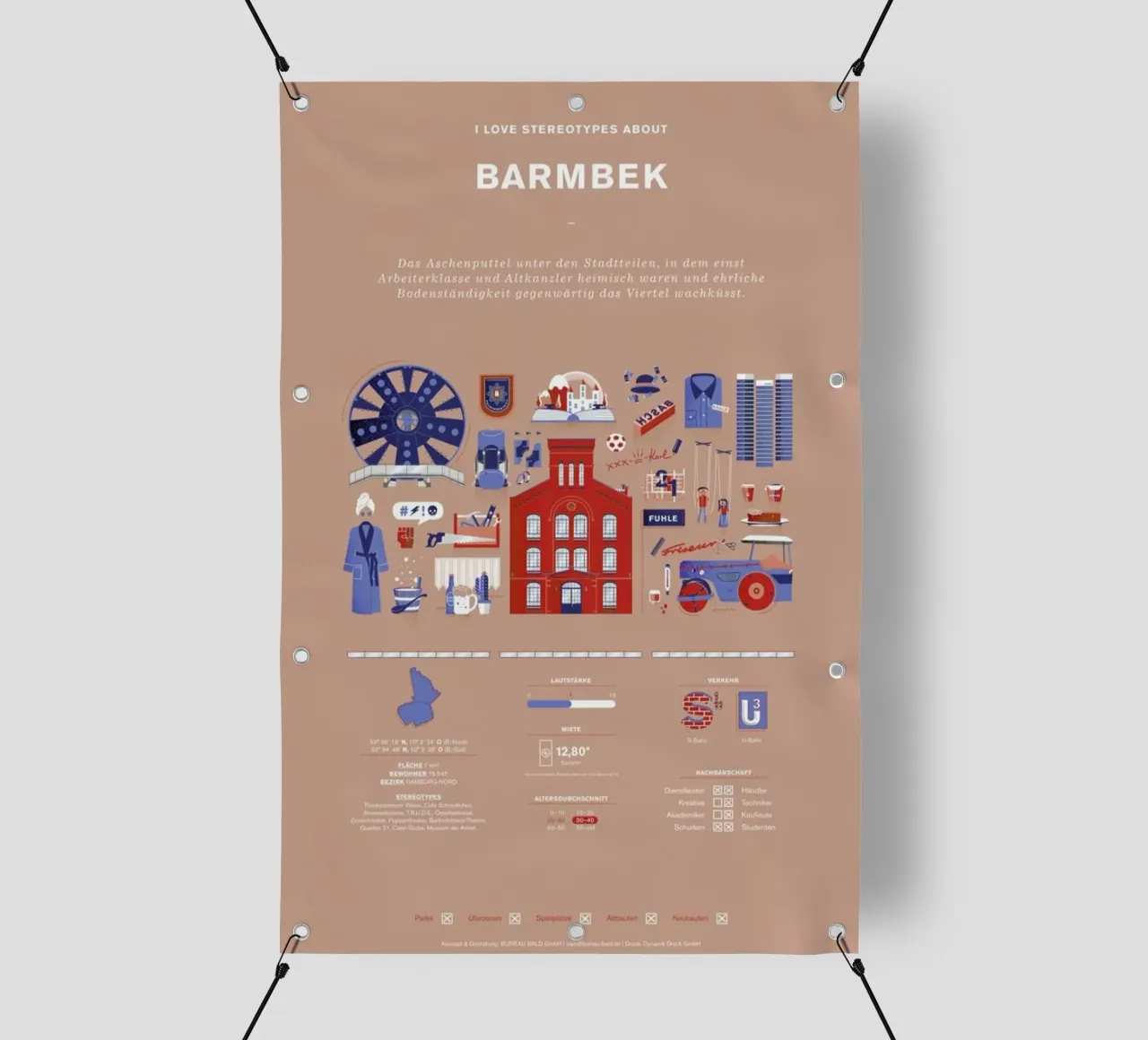 Barmbek telo in pvc da Bureau Bald GmbH