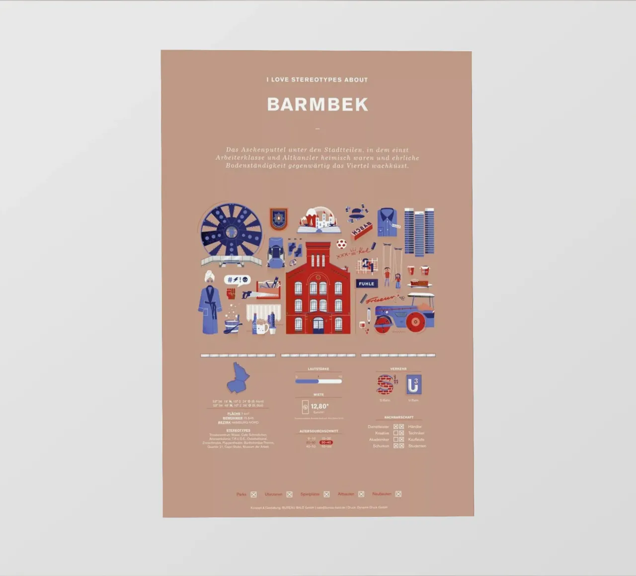 Barmbek telo in pvc da Bureau Bald GmbH