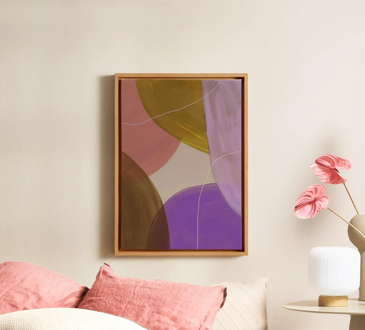 Graphic 214 canvas met Baklijst van Mareike Böhmer