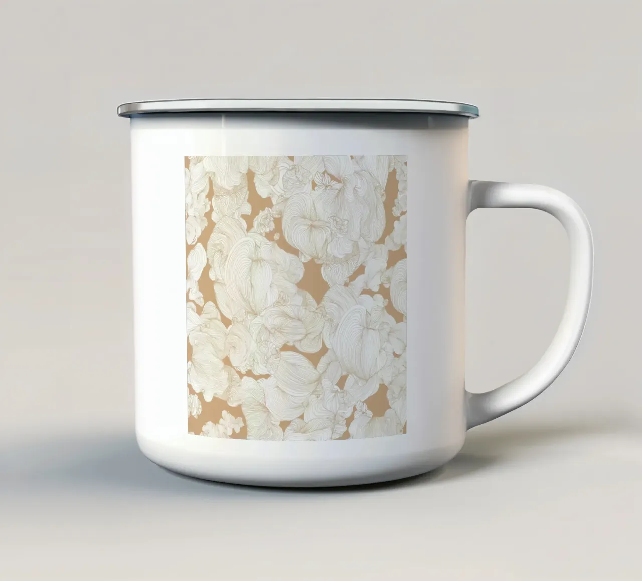 marone tazza in smalto da Giulio Iurissevich