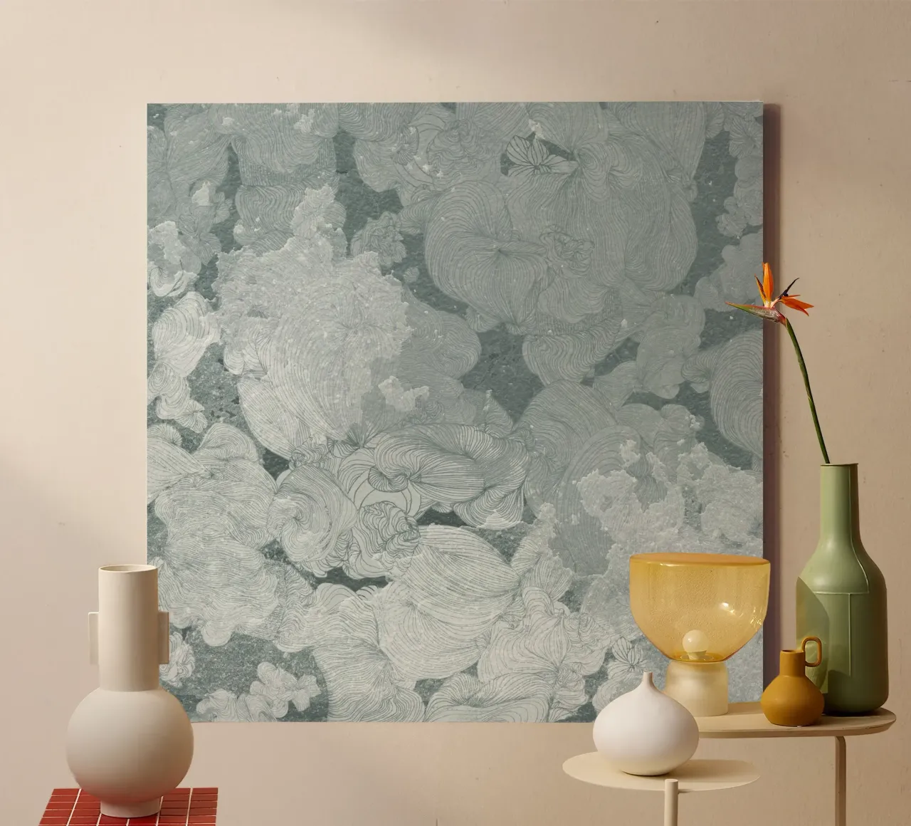 cielo canvas by Giulio Iurissevich