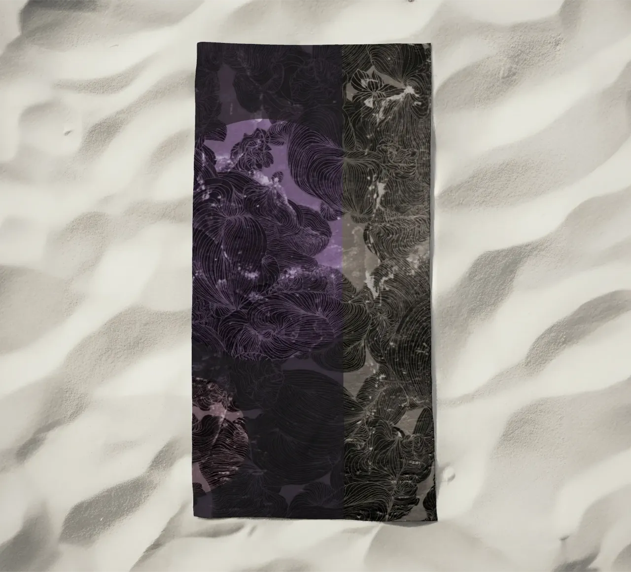 fiamma viola telo mare da Giulio Iurissevich