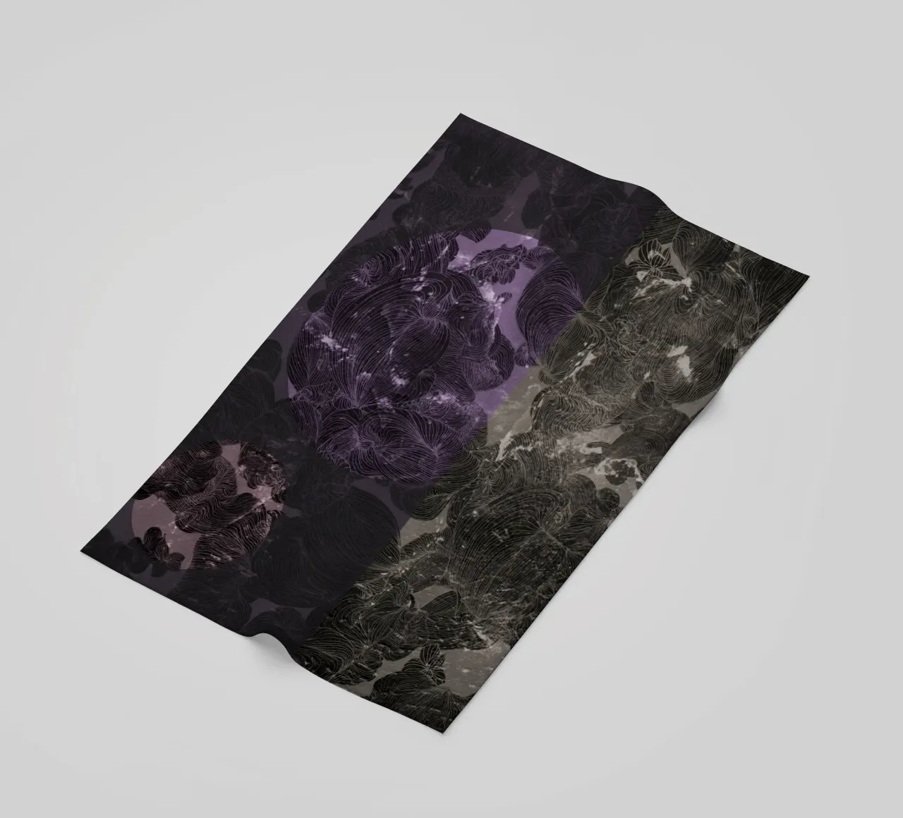 fiamma viola telo mare da Giulio Iurissevich