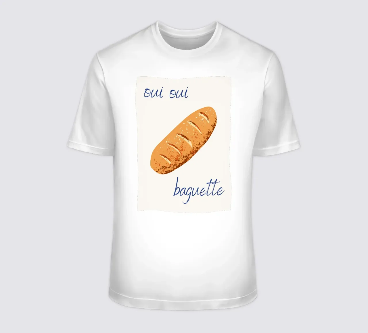Oui Oui Baguette T-Shirt von pdigitalprints