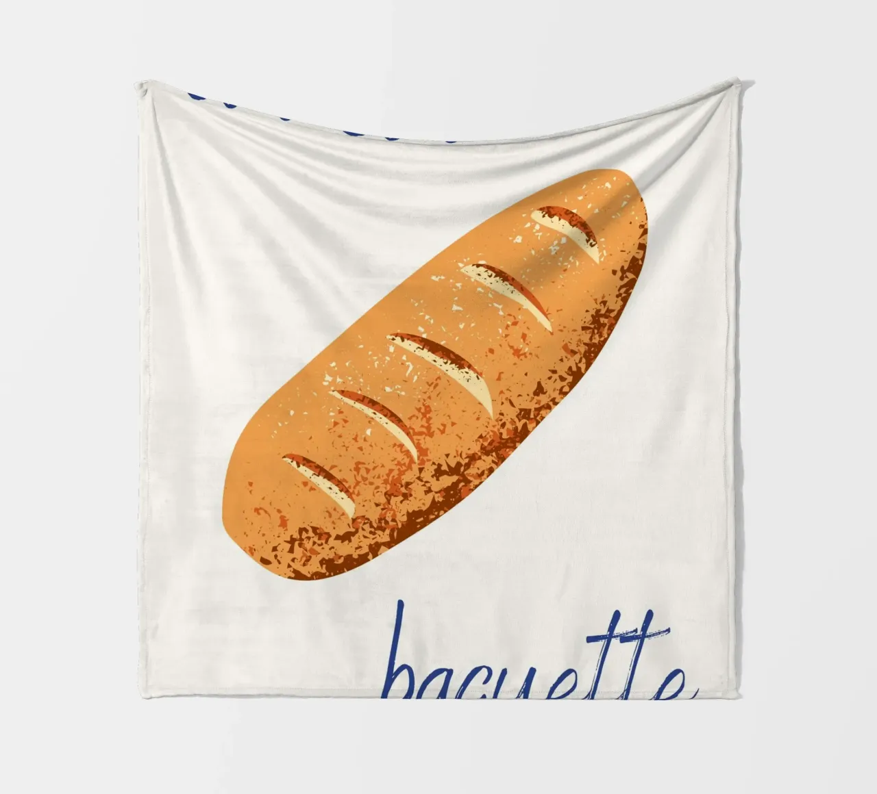 Oui Oui Baguette coperta in pile da pdigitalprints