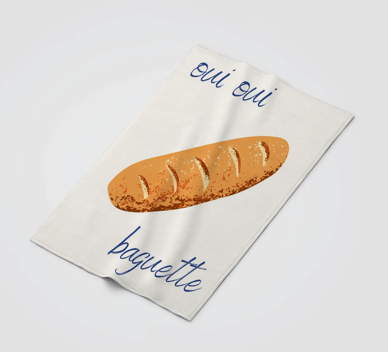 Oui Oui Baguette coperta in pile da pdigitalprints