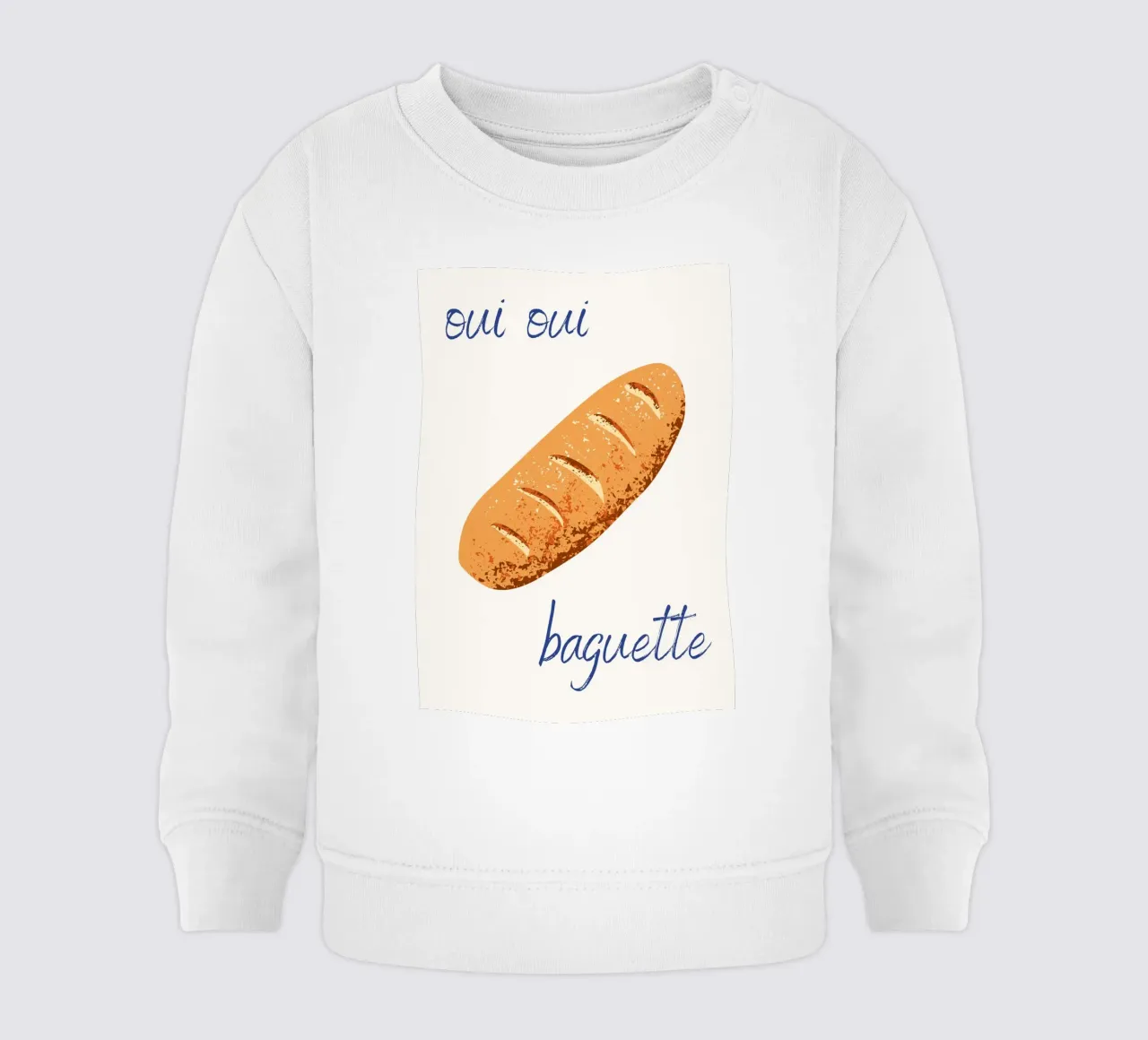 Oui Oui Baguette felpa neonato da pdigitalprints