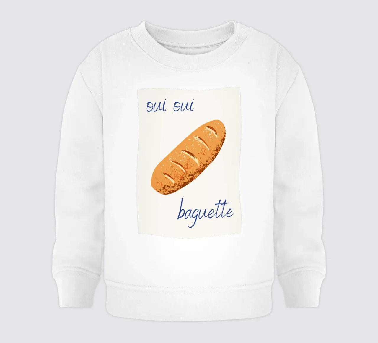 Oui Oui Baguette felpa neonato da pdigitalprints