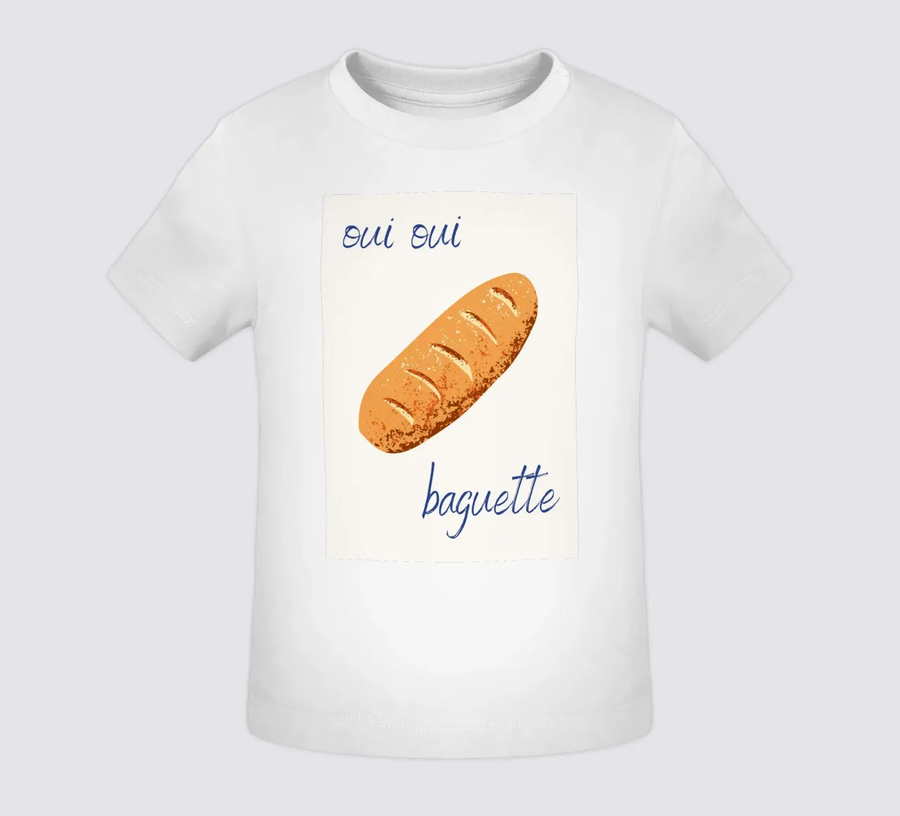Oui Oui Baguette maglietta neonato da pdigitalprints