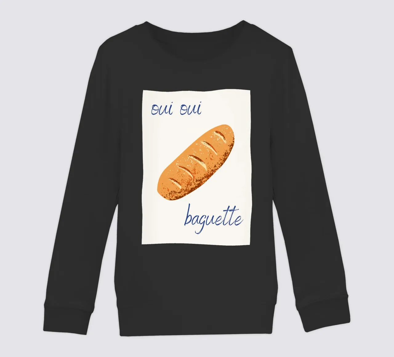 Oui Oui Baguette felpa bambino da pdigitalprints