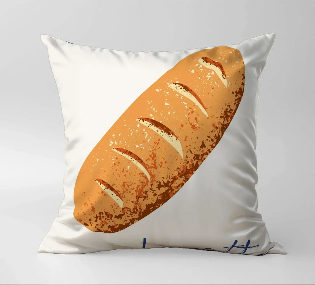Baguette Oui Oui cojín de pdigitalprints