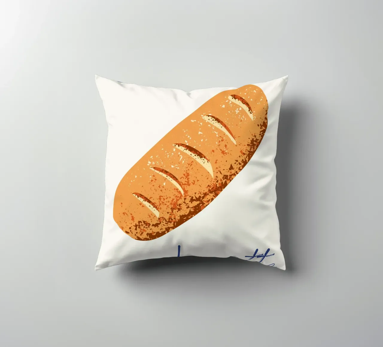 Oui Oui Baguette cuscino da pdigitalprints