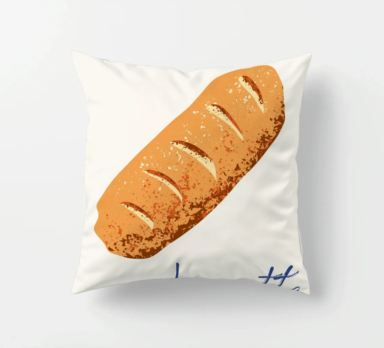 Oui Oui Baguette cuscino da pdigitalprints