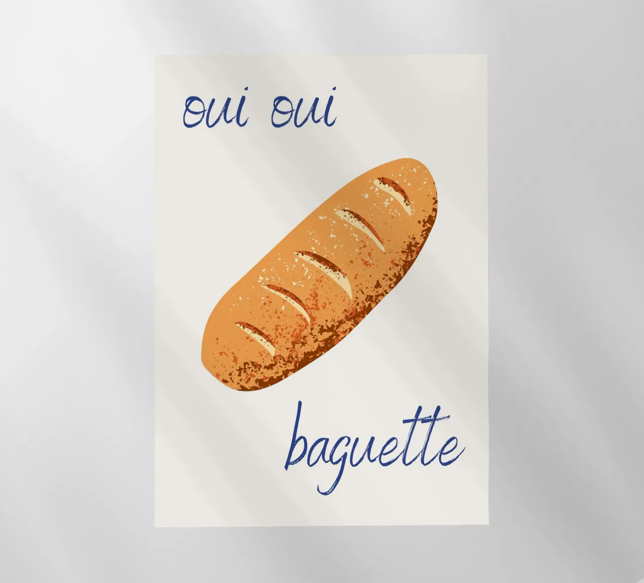 Oui Oui Baguette pellicola backlit da pdigitalprints