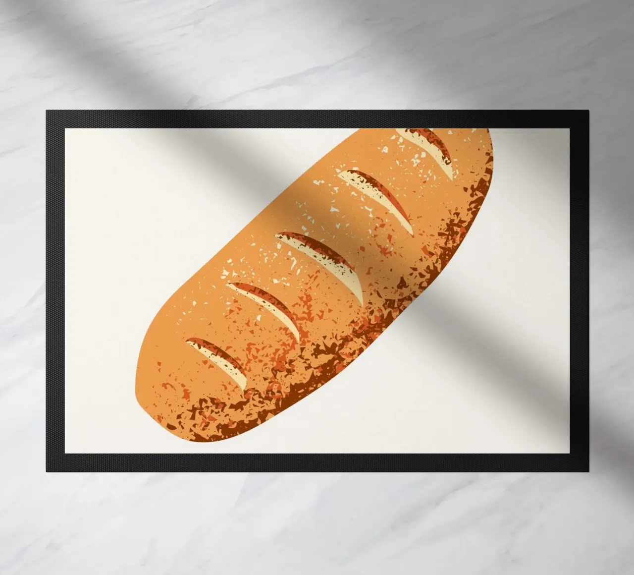 Oui Oui Baguette Fußmatte von pdigitalprints