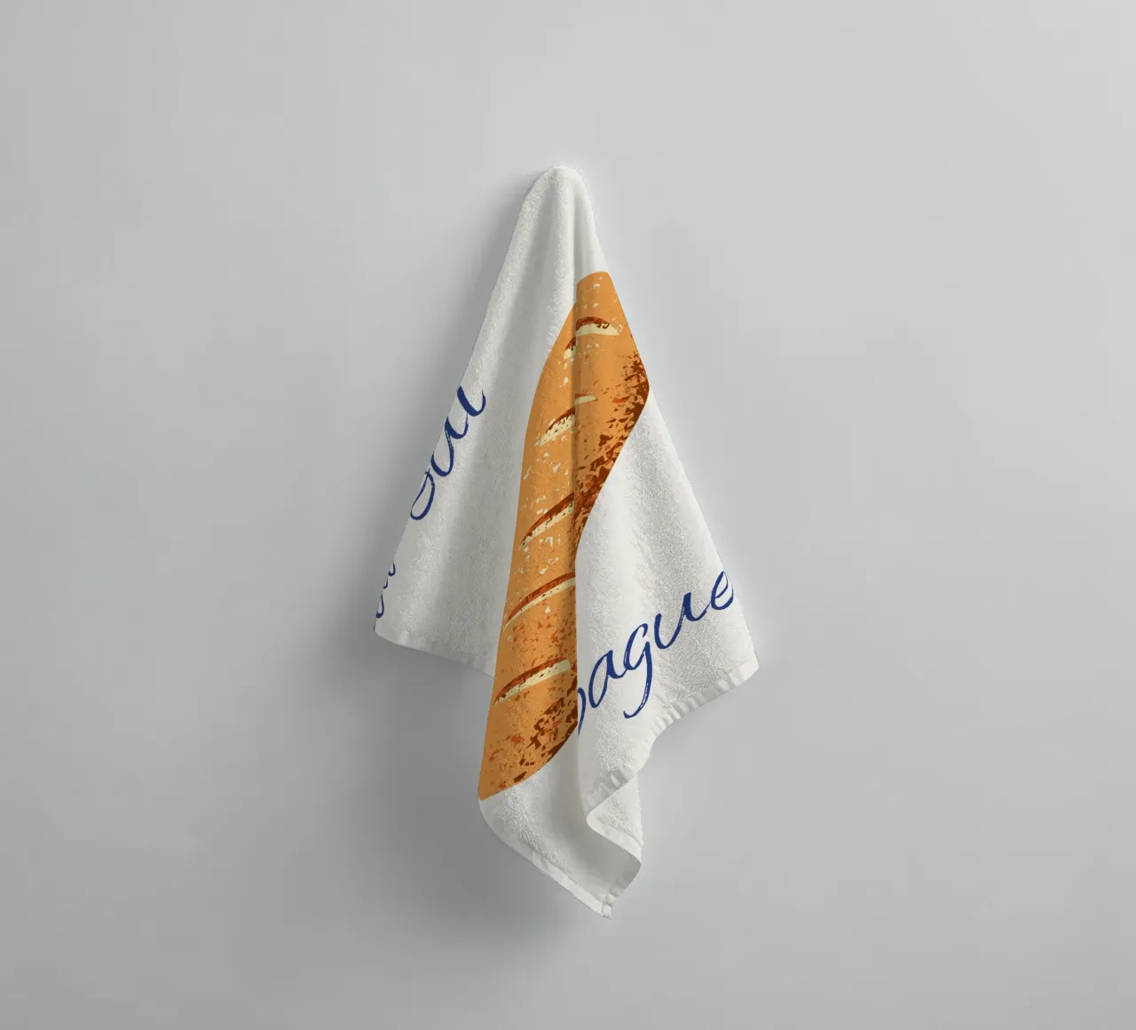 Oui Oui Baguette asciugamano da bagno da pdigitalprints