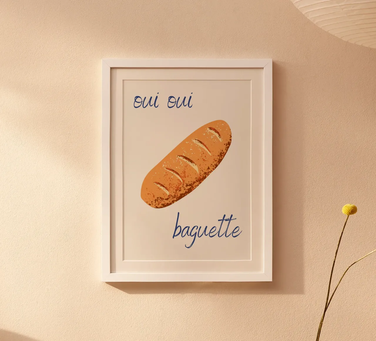 Oui Oui Baguette carta hahnemühle da pdigitalprints