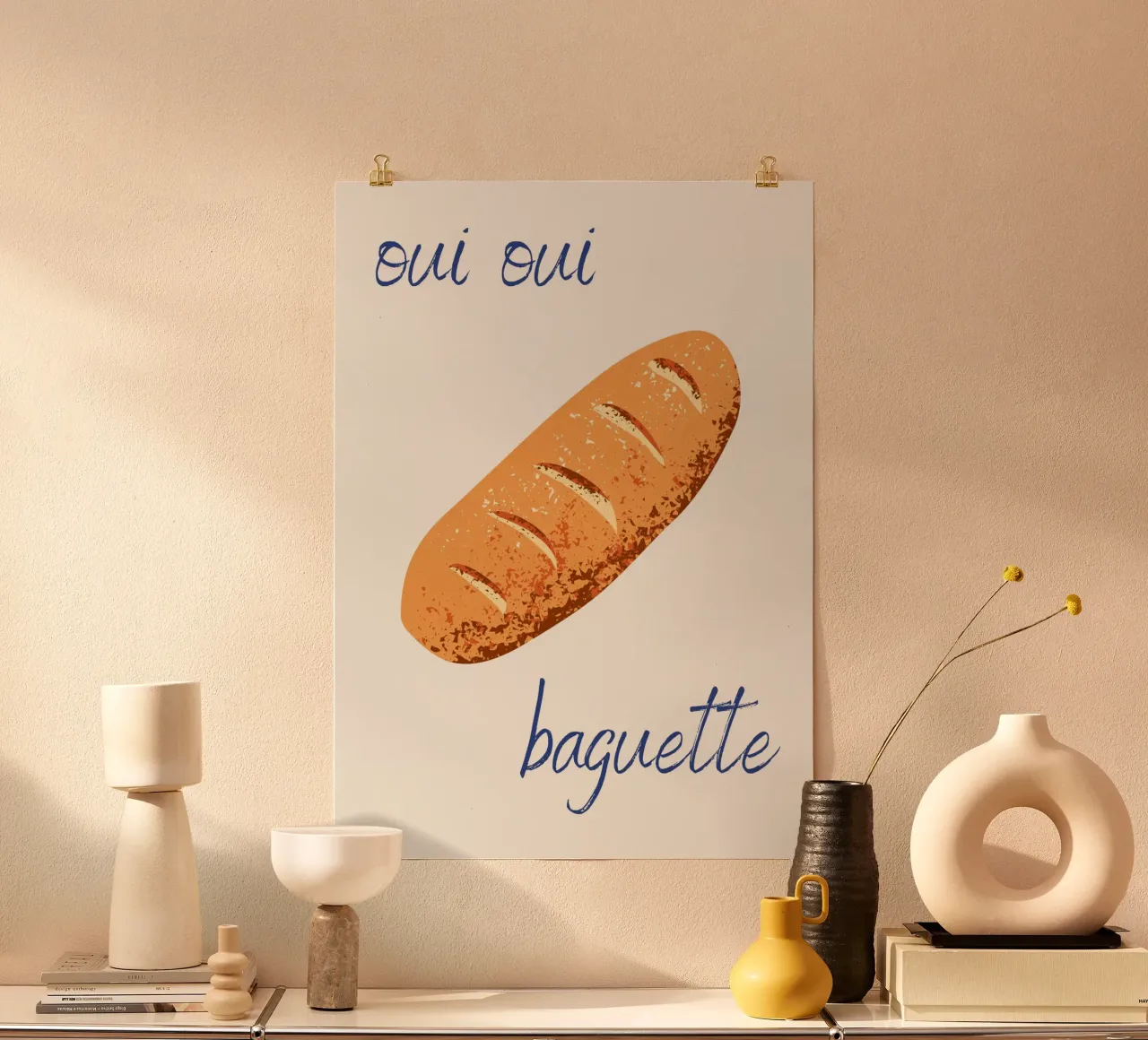 Oui Oui Baguette carta hahnemühle da pdigitalprints