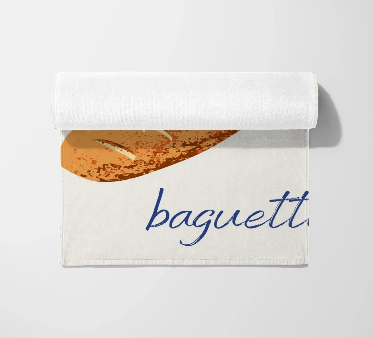 Oui Oui Baguette Strandtuch von pdigitalprints